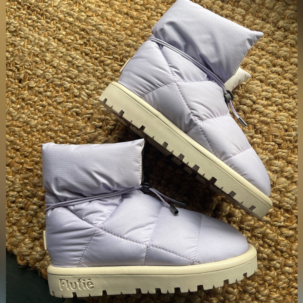 Anthropologie pillow boots